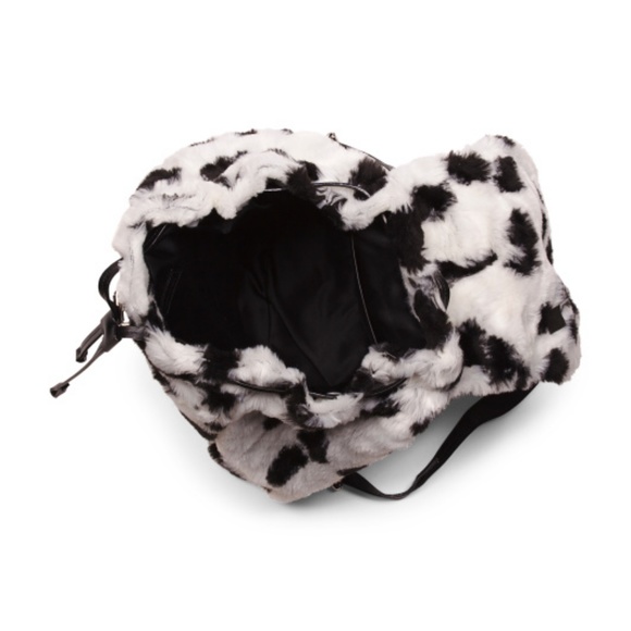 MOSCHINO Backpack Fur Polka Dot Unisex - Picture 3 of 4